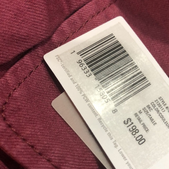 Outerknown black cherry S.E.A Long-Sleeve jumper jumpsuit Suit size medium new - Picture 4 of 4